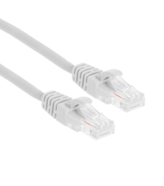 Шнур коммутационный Rexant патч-корд, U/UTP RJ45-RJ45 cat.5e, PVC, серый, 0,5м