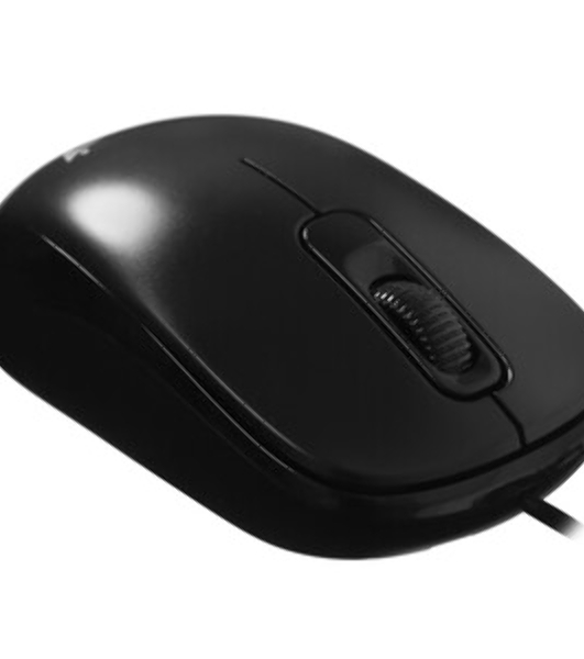 Мышь проводная Genius DX-110 черный, 1000 dpi, USB, кнопки - 3