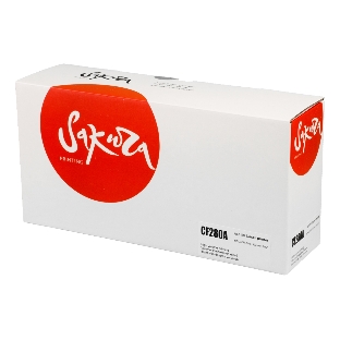 Картридж лазерный Sakura CF280A для HP LJ 400M/401DN, M425, черный, 2700 к.