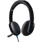 Гарнитура Logitech USB Headset H540 чёрный, проводная, USB, фото32