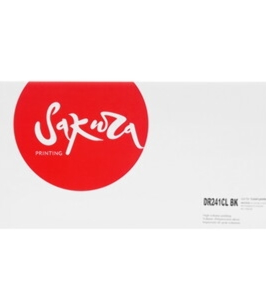 Блок фотобарабана Sakura DR241CL для Brother HL-3140CW, HL-3150CDW, HL-3170CDW, DCP-9020CDW, MFC-9140CDN, MFC-9330CDW, MFC-9340CDW, 15 000 к. (в комплекте поставляется 4 сменных элемента для фотобарабана Brother DR241CL)
