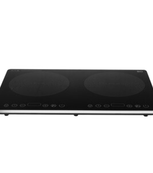 Плита настольная электрическая BQ HP105W черный, 3.5 кВт, индукция, конфорки - 2, стеклокерамика, сенсор