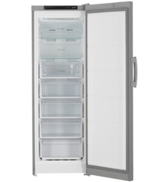 Морозильная камера Indesit DFZ 5175 G серебристый, 250л, 5 ящиков
