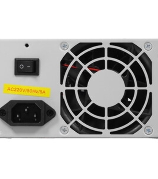 Блок питания ExeGate CP550 (EX282078RUS), 550Вт, 80мм, серебряный