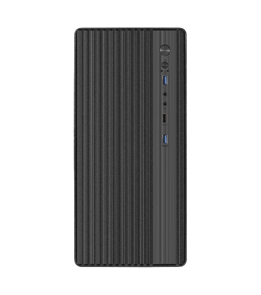 Корпус ExeGate BAA-503U2-AAA450, Mini-Tower, чёрный, 1 x 80/90 мм, БП 450 Вт