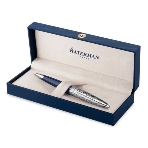 Ручка шариковая Waterman Carene L`Essence du Bleu (CW2166425) LaqBlue CT, M, синие чернила, подарочная коробка, фото 1