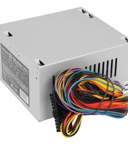 Блок питания ExeGate CP550 (EX282078RUS), 550Вт, 80мм, серебряный