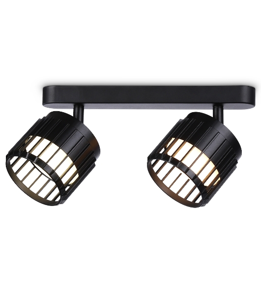 Светильник Ambrella light TN71163/2 BK черный GX53/2 260*100*125