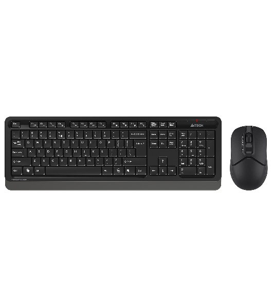 Комплект клавиатура+мышь A4Tech FStyler FG1012 беспроводной, USB, 1200 DPI, черный