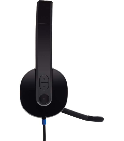 Гарнитура Logitech USB Headset H540 чёрный, проводная, USB