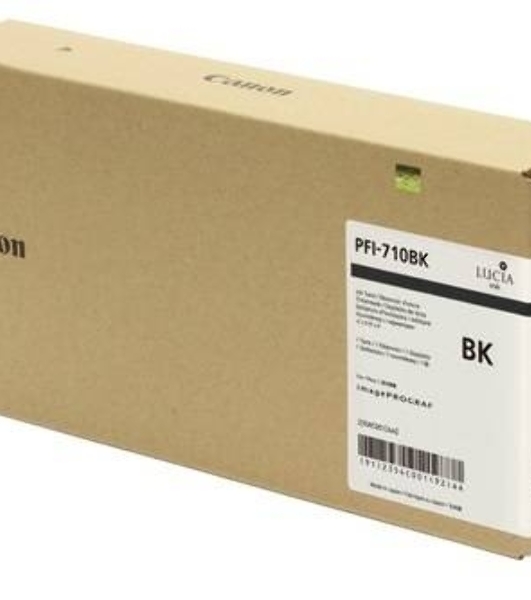 Картридж струйный Canon PFI-710 BK 2354C001 черный (700 мл) для Canon TX-2000/TX-3000/TX-4000