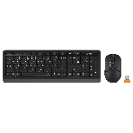 Комплект клавиатура+мышь A4Tech FStyler FG1012 беспроводной, USB, 1200 DPI, черный, фото26