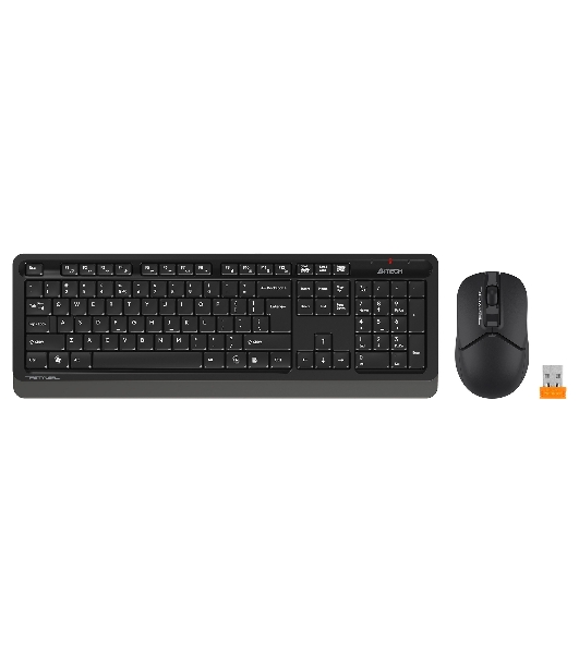 Комплект клавиатура+мышь A4Tech FStyler FG1012 беспроводной, USB, 1200 DPI, черный