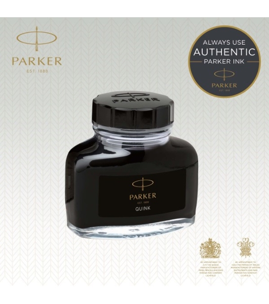 Флакон с чернилами Parker Quink Z13 (CW1950375) черные чернила, 57мл для ручек перьевых