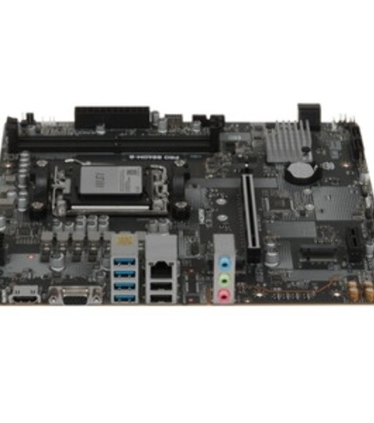 Материнская плата MSI PRO B840M-B, AM5, AMD B840, 2xDDR5, 4xSATA, 2xM.2, 1xPCIe 4.0 x16, 1xPCIe 3.0 x1, 1xHDMI, 1xVGA, 1x2.5Gb LAN, 4xUSB-A 5Gbps, 2xUSB-A 2.0, 3x3.5 мм, 7.1, mATX
