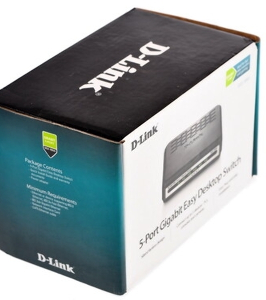 Коммутатор D-Link DGS-1005A, 5×1 Гбит/с, неуправляемый
