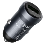 Автомобильное зарядное устройство Hoco, 18Вт, USB, Z62, металлический серый, коробка, фото5