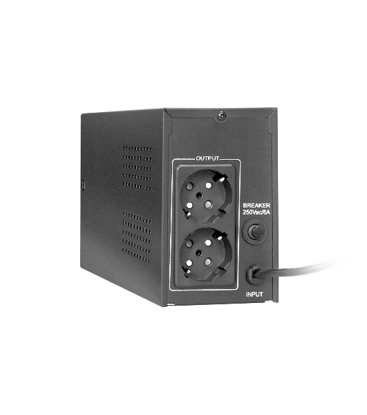 Источник бесперебойного питания ExeGate EP212516RUS Power Back BNB-800 800VA, черный, 2 евророзетки