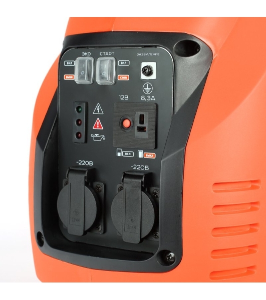 Электрогенератор бензиновый инверторный Patriot 3000il, 3.5 кВт, 63 дБ, 31.5 кг