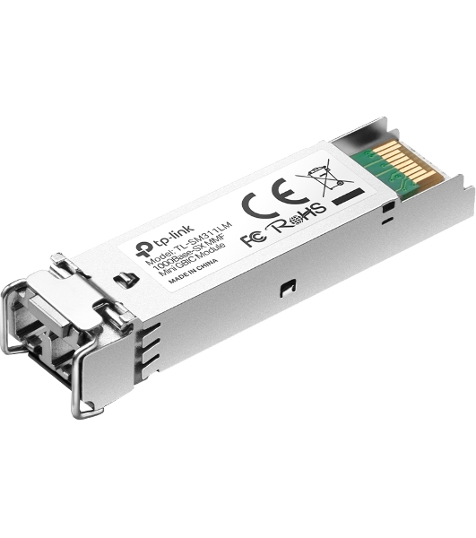 Модуль TP-Link SMB TL-SM311LM Gigabit SFP module, Multi-mode, MiniGb,IC, LC interface, Up to 550/275m distance