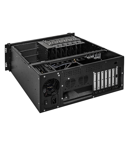 Серверный корпус ExeGate EX293567RUS Pro 4U480-06/4U4021S (RM 19', высота 4U, глубина 480, БП 1200ADS, USB)
