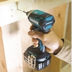 Гайковерт аккумуляторный Makita DTD154Z 18В. Li-ion. 0-3600об\м. 6-ти гр1\4'', фото9