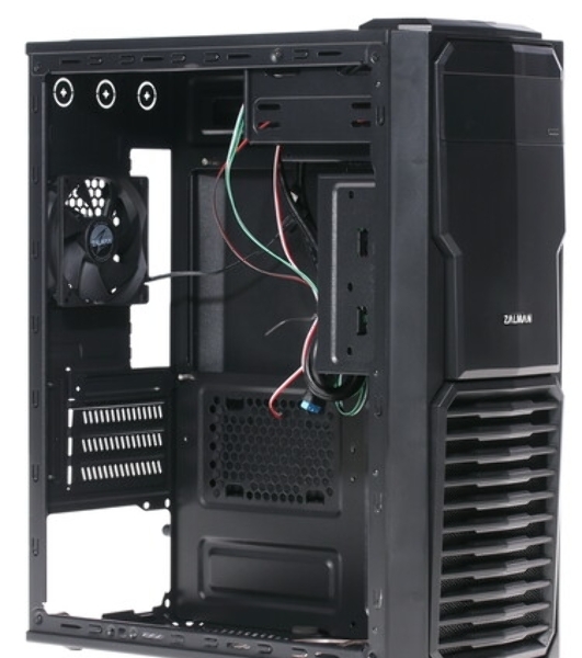 Компьютерный корпус Zalman ZM-T4 plus черный без БП mATX 1x80мм 3x120мм 1xUSB 2.0 1xUSB 3.0 audio bott PSU