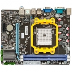 Материнская плата ITZR A55F1AL2, FM1 , AMD A55, mATX, 2xDDR3, 1xPCI-Ex16, 1xPCI-Ex1, 4xSATA2, 10/100, 6CH, VGA, 4xUSB2.0, 1x COM RTL 20, фото 1