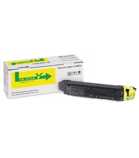 Картридж лазерный Kyocera TK-5150Y (1T02NSANL0) желтый для Kyocera P6035cdn/M6035cidn/M6535cidn 10000 стр.