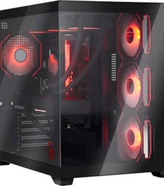 Компьютер Bloody BD-PC RAB84V2 TWR Ryzen 7 7700 (3.8) 32Gb SSD 1Tb RTX 5070 12Gb Win 11H 64 2.5xGbitEth 650W черный (RUS) (2142128)