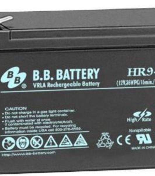 Батарея для ИБП B.B.Battery HR 9-12 (12V 9Ah)