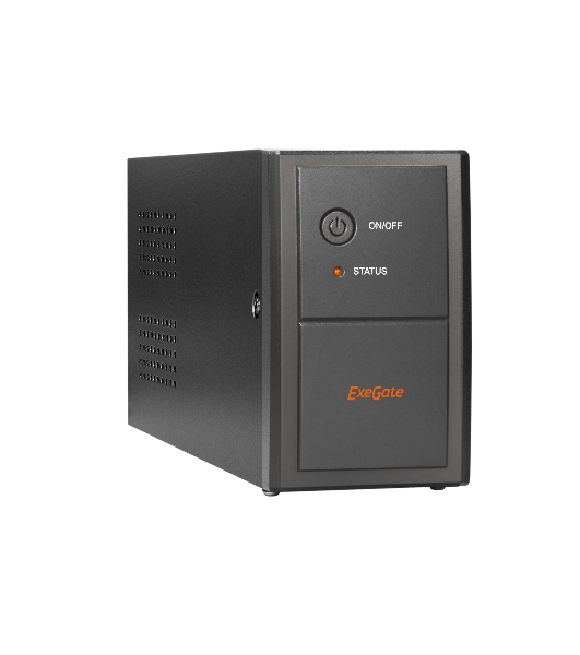 Источник бесперебойного питания ExeGate Power Back BNB-850.LED.AVR.EURO.RJ 850VA/480W, LED, AVR,2 евророзетки, RJ45/11, черный