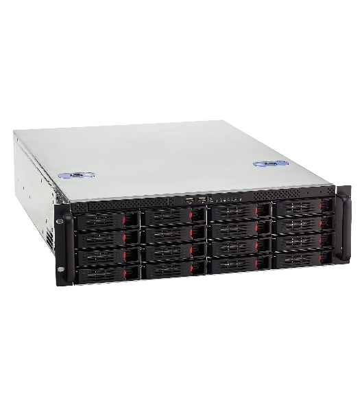 Серверный корпус ExeGate Pro EX281302RUS 3U660-HS16 (RM 19', высота 3U, глубина 660, БП 2U-800ADS,16xHotSwap, USB)