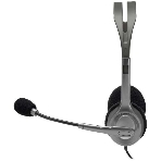 Гарнитура Logitech H110 серебристый, проводная, 3.5 мм, фото21