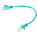 Патч-корд UTP Cablexpert cat.5e 0.25м, литой, многожильный, зеленый, фото8