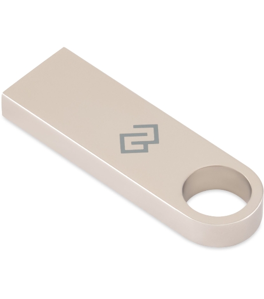 Флешка USB Digma DRIVE3 (DGFUL064A30SR), 64Gb, USB 3.0, R/W 70/30, серебристый