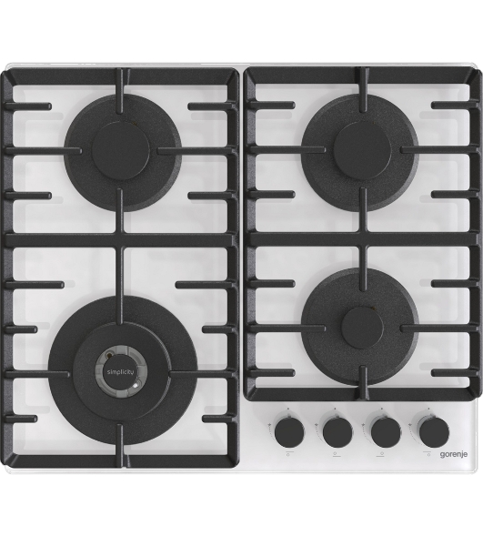 Газовая варочная панель Gorenje GTW642SYW белый
