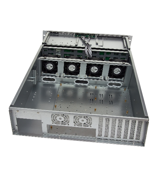 Серверный корпус ExeGate Pro EX281302RUS 3U660-HS16 (RM 19', высота 3U, глубина 660, БП 2U-800ADS,16xHotSwap, USB)