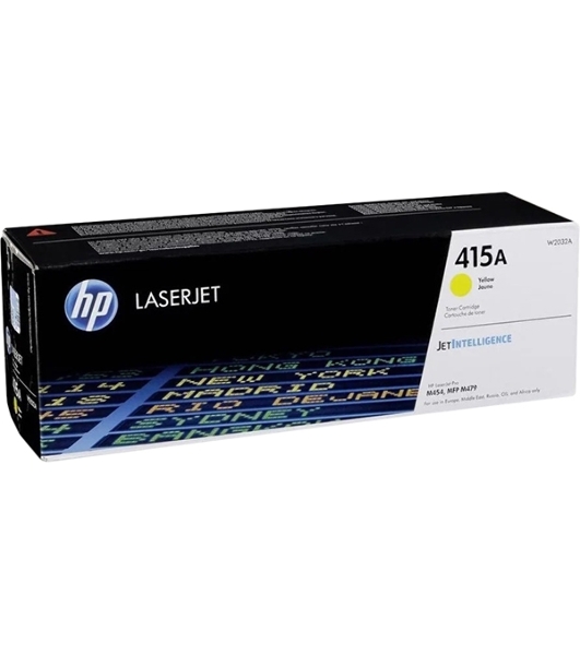 Картридж лазерный HP 415A W2032A желтый для HP HP LJ M454/MFP M479 (2100 стр.)
