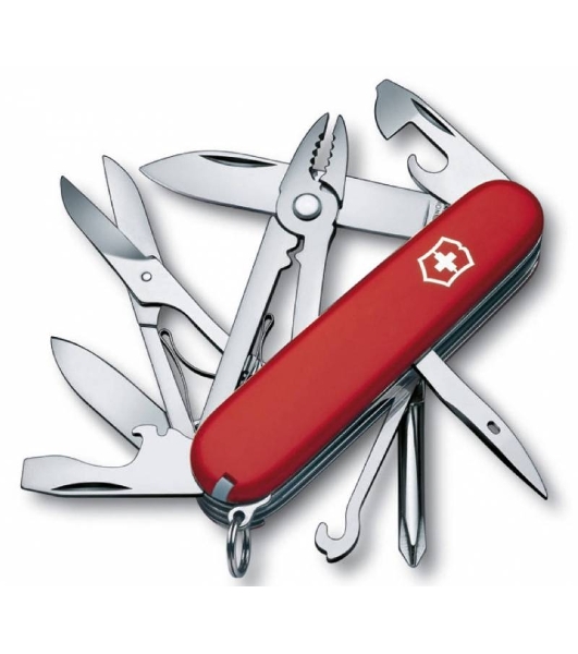 Нож перочинный Victorinox Deluxe Tinker (1.4723) 91мм 17функций красный карт.коробка