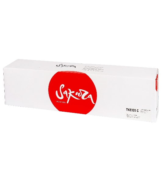Картридж Sakura TK8305C для Kyocera Mita TASKalfa 3050ci, TASKalfa 3051ci, TASKalfa 3550ci, TASKalfa 3551ci, синий, 15 000  к.