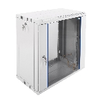 Шкаф телеком. настенный разборный 12U (600х350) дверь стекло,цвет черный (ШРН-Э-12.350-9005) (1 коробка), фото4