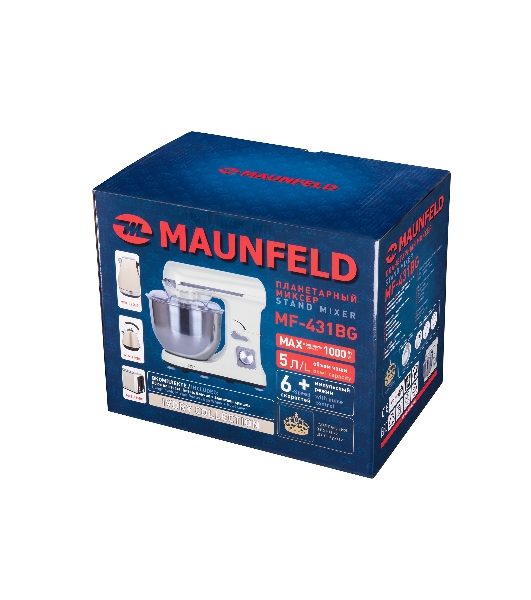 Миксер планетарный Maunfeld MF-431BG