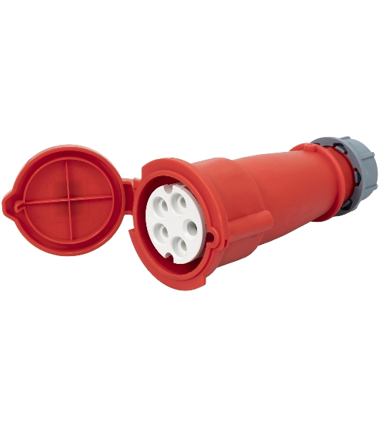 Блок распределения питания Powercom PDU-32AVMS24-18C3-6C9-3P верт.размещ. 18xC13 6xC19 с сетевым мониторингом 3x32A EN 60309 2м