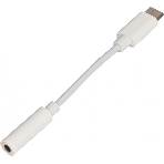 Переходник Buro BHP TPC-JCK USB Type-C (m) Jack 3.5мм (f) белый, фото 1