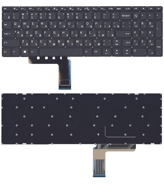 Клавиатура для ноутбука Lenovo IdeaPad 310-15ISK черная