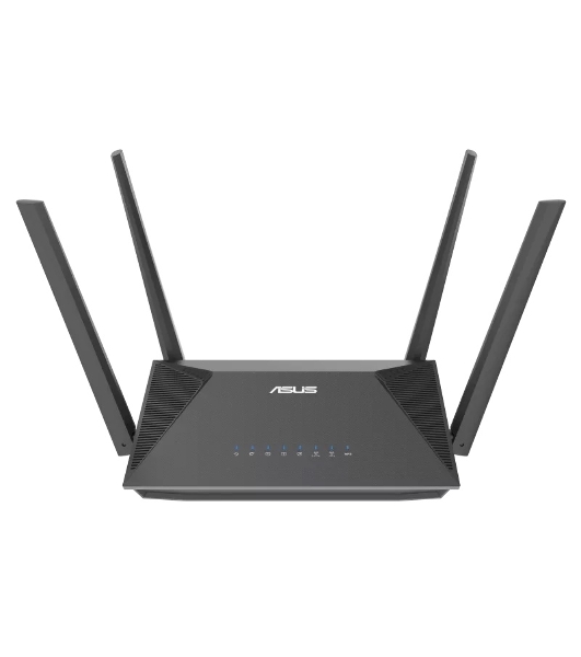 Роутер беспроводной Asus RT-AX52 AX1800 10/100/1000BASE-TX черный