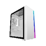 Компьютерный корпус без блока питания PCCooler LM300 ARGb WH, Tempered Glass Mid Tower, белый, ABS, TG, SPCC, 1x120мм ARGb mATX, ITX 170/330/mm 2x2.5', 2x3.5', 5xPCI 1xUSB-A 3.0, 2xUSB-A 2.0 375x205x427mm, фото14