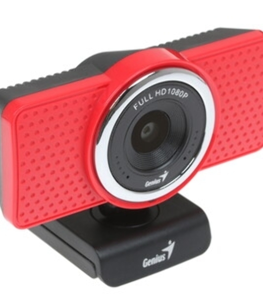 Веб-камера Genius eCam 8000 1920x1080, 30 кадр/с, USB Type-A, микрофон (шумоподавление), универсальное крепление