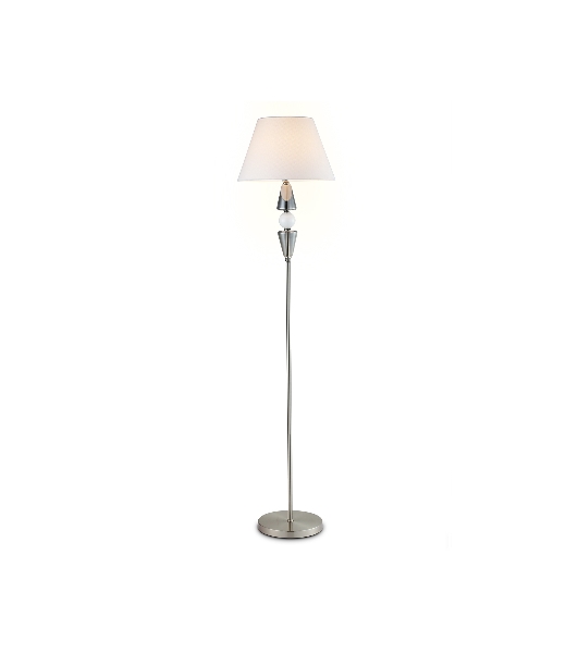 Светильник Ambrella light LH75265 SN/FR сатин никель/белый матовый E27 max 60W D360*1560